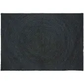 vidaXL Områdesmattor Rektangulär Mörkgrå 200 x 290 cm Jute