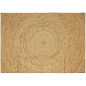 vidaXL Områdesmattor Rektangulär Brun 200 x 290 cm Jute