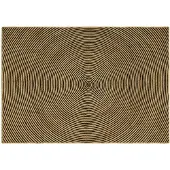 vidaXL Matta Naturlig och svart 240 x 340 cm Jute