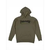 Thrasher Sweatshirt 'SKATE MAG' grön