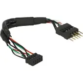 DeLOCK 903127983 Pfomenm Förlängningssladd 12 Cm