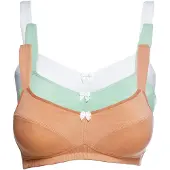 Bonprix Behå mint / orange / vit