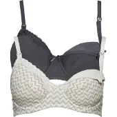 Bonprix Amningsbehå ljusbeige / mörkbeige / aubergine