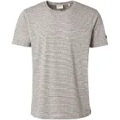 No-excess T-shirt Randig Melerad Mångfärgad Off-White Storlek