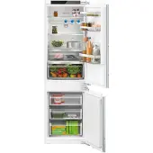 Bosch Serie | 4 KIN86VFE0 - Kylskåp/frys - bottenfrysskåp - inbyggd - fördjupning - bredd: 56 cm - djup: 55 cm - höjd: 177.5 cm - 260 liter - Klass E