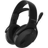 Lenovo Legion H410 - Headset - fullstorlek - Bluetooth/radiofrekvens 2,4 GHz - trådlös - svart, lila