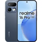Realme Smartphone 16 Pro 5G 8Go+256Go Grå 200MP 6500mAh IP69 AMOLED 144Hz