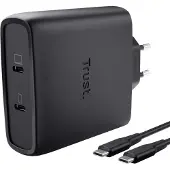 Trust Maxo USB-laddare 100 W PPS, Power Delivery 3.0 Svart Inomhus GaN