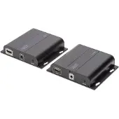 Digitus Professional DS-55122 4K HDMI Extender via CAT / IP (Set) - Video/ljud/infraröd förlängare - HDMI - upp till 120 m