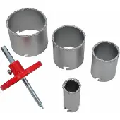 AWTOOLS Sågkransar AW47310; TCT; 33-83 mm; 6 st.