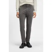 BOSS Satin Chino Antracit Grå Storlek W 33