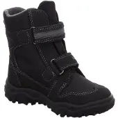 Superfit Snöboots 'Husky' mörkbrun / grå / pastelllila / vit