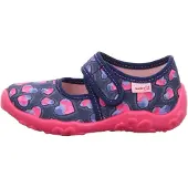Superfit Innesko 'Bonny' blå / marinblå / fuchsia
