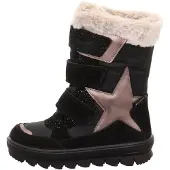 Superfit Snöboots 'Flavia' kräm / rosé / svart