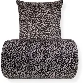 Nordstrand Sängkläder 140x200 cm - 100% bomull - Leopardmönster