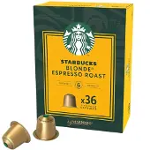 Starbucks | Blonde Espresso Roast - 36 kapslar by Nespresso