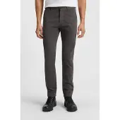 BOSS för män. 50510933 Chino Slim Byxor grå (32/32), Casual, Bomull