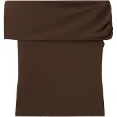Mango T-shirt 'PINI' choklad