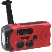 Denver Nödradio SCR-2010 FM, AM Röd, Svart