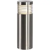 SLV Vap Slim 30 sockellampa i stål VAP, Aluminium / grå / zink, Rostfritt stål, Modern, Utomhuslampa