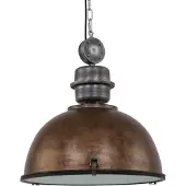 Steinhauer Hänglampa Bikkel XXL, dimbar, Brun / rost, Vardagsrum / matsal, Metall, Industriell design, Pendellampa
