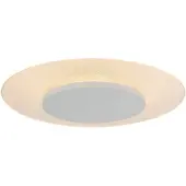 Steinhauer LED taklampa Birma, dimbar, Vitt / opal, Vardagsrum / matsal, Syntetmaterial, Modern, LED-taklampa