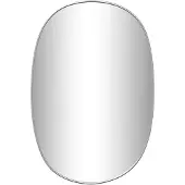 vidaXL Väggspegel silver 60x40 cm