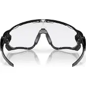 Oakley - Solglasögon - Jawbreaker Polished Black Clear/Black Photo Irid för Unisex - Svart