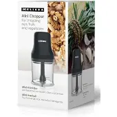 Melissa Mini Food Chopper | 200 W | 0,5 l | 1-växlad | Svart