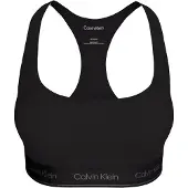 Calvin Klein Metallic Unlined Bralette Icon Cotton Modal Metallic