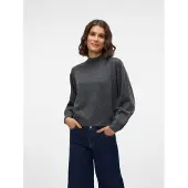 Vero Moda Tröja 'Leaf' mörkgrå