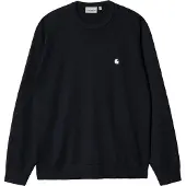 Carhartt WIP Tröja 'Madison' marinblå / vit