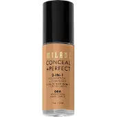 Milani Conceal + Perfect 2-In-1 Fondation + Concealer Flytande foundation 30 ml Nr. 08A - Warm Sand