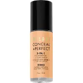 Milani Cosmetic Conceal + Perfect 2-In-1 Fondation + Concealer Flytande foundation 30 ml Nr. 02A2 - Warm Natural