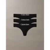 Calvin Klein 3 Pack Thongs Extra Soft Cotton Stretch
