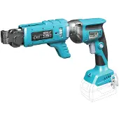 Dedra batteridriven gips-/gipsskruvdragare utan borstar med matning SAS+ALL18V