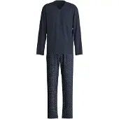 Calida Pyjamas lång blå / safir