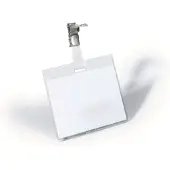 Durable Namnskyltshållare med klämma | 90 x 60mm | | 25st