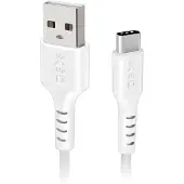 SBS TECABLEMICROC15W USB-A - USB-C-kabel 1,5 m - Vit