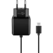 Goobay Universell USB-C Väggladdare - 15W, 5V/3A - Svart
