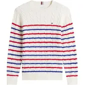 Tommy Hilfiger Cable Knit Crew Neck Jumper