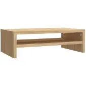 vidaXL Skärmställ sonoma-ek 42x24x13 cm konstruerat trä