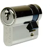 Cisa 88550 Profilcylinder Med 5 Korta Nycklar 30x10 Mm