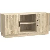 vidaXL TV-skåp Sonoma-ek 102 x 34,5 x 47 cm Konstruerat trä