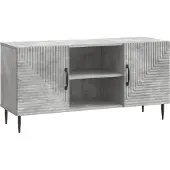 vidaXL TV-skåp Betonggrå 102 x 34,5 x 50 cm Konstruerat trä