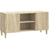 vidaXL TV-skåp Sonoma-ek 102 x 34,5 x 50 cm Konstruerat trä