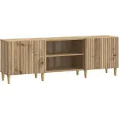 vidaXL TV-skåp Artisan-ek 150 x 31 x 50 cm Konstruerat trä
