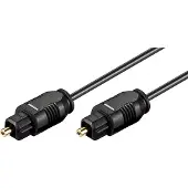 Goobay AVK 216-0300 - Digital ljudkabel (optisk) - SPDIF - TOSLINK han till TOSLINK han - 3 m - fiberoptik
