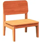 vidaXL Trädgårdsstol vaxbrun 60x52,5x72 cm massiv furu