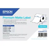 Epson Premium - Papper - matt - permanent akrylhäftning - ljust vit - Rulle A6 (10,5 cm x 35 m) 1 rulle (rullar) etiketter - för ColorWorks CW-C4000E (BK), CW-C4000E (MK) TM C3500